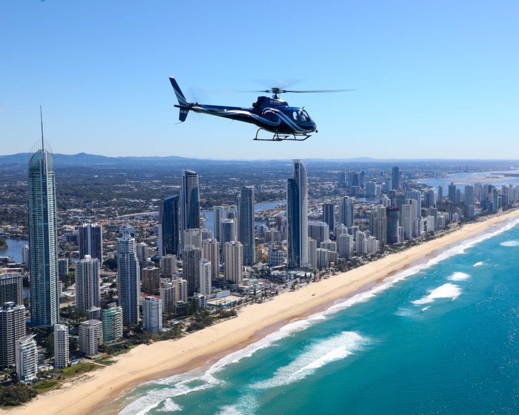 helicopter ride gold coast for 2